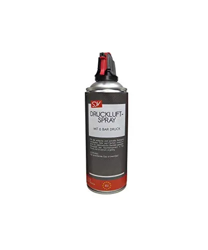 SDV Chemie Druckluftspray 1x 400ml Air Duster Druckluftreiniger Pressluft Druckluftreiniger Compressed Gas