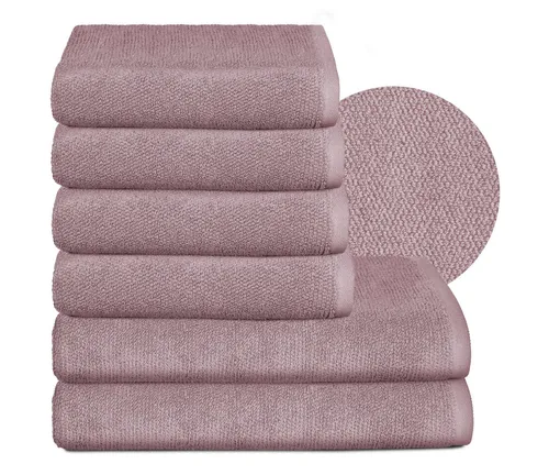 BEAUTEX Handtuch-Set Premium Frottier - Frottiertuch Set aus 100% Baumwolle, Oeko-TEX zertifiziert, weich, saugfähig und langlebig – ideal für Badezimmer, Fitnessstudio oder Strand.