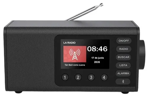 Hama DR1001 Digitalradio DAB+/FM mit Dual-Wecker