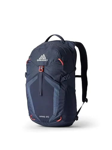 Gregory Nano 20 Tagesrucksack - Leicht und vielseitig - Daypacks mit atmungsaktivem Rückenteil und gepolsterten Schultergurten für ganztägigen Komfort. Ideal für Abenteuer in den Bergen und im Alltag.