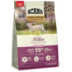ACANA Kitten 1,8kg - Hochwertiges Katzenfutter - Katzenfutter für Kitten mit frischem Fleisch und hochwertigen Zutaten, fördert gesundes Wachstum und Entwicklung.