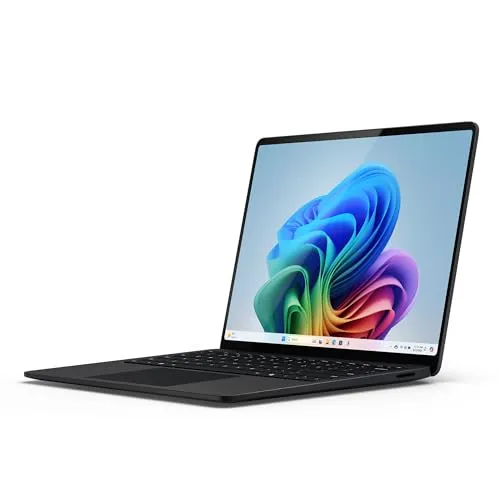 Microsoft Surface Laptop 15” | Copilot+ PC | Snapdragon® X Elite | 16GB RAM | 1TB SSD - Laptops mit 12-Kern-CPU für rasante Geschwindigkeit und ganztägige Akkulaufzeit. Mit Microsoft Copilot erweckst du deine Ideen mit nur einem Klick zum Leben!