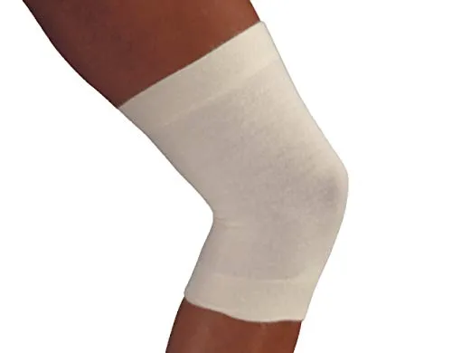 Scudotex Kniebandage Angora weiß Größe 4-1 Stück