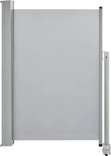 Ausziehbare Seitenmarkise 120x300 cm Grau
