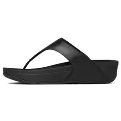 Fitflop Damen LULU Zehenstütze Sandalen, Schwarz, 40 EU von FitFlop