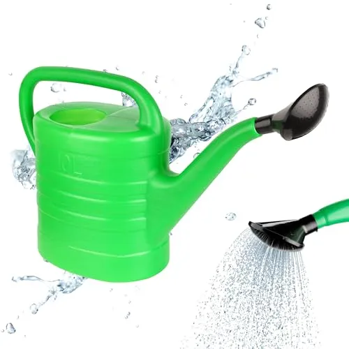 Garronda Gießkanne 10l aus Kunststoff für Innen- und Außenbereich, Garten Wohnung Haus Blumen und Zimmerpflanzen Bewässerung, Giesskanne Garten Wohnung Haus Wasserspender GD-0044