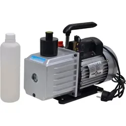 vidaXL Vakuumpumpe mit 2-Wege-Verteiler-Manometer Set für Klimaanlagen - Professionelle Vakuumpumpe für Klimaanlagen mit Aluminiumgehäuse und Ölschauglas. Inklusive 2-Wege-Manometer-Set für präzise Druckmessung und einfaches Befüllen.
