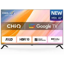 CHiQ Smart Fernseher 40 Zoll (100 cm) FHD Google TV, 40
