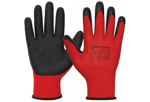 Worklink Arbeitshandschuhe Arbeitshandschuhe solide Montagehandschuhe mit Latex 12 Paar Gnylex