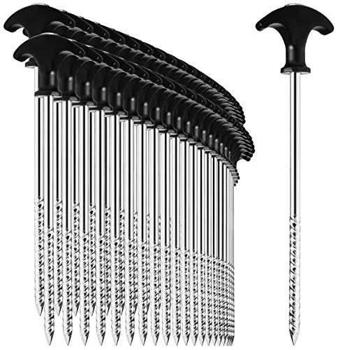 com-four® 48x Zelt-Heringe aus Stahl von COM-FOUR