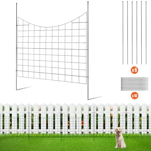 Produktbild VEVOR 5er-Set Dekorativer Gartenzaun 75x93cm
