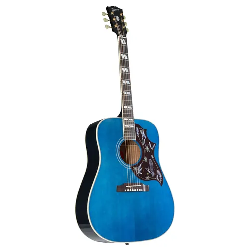 GIBSON Miranda Lambert Bluebird, Bluebonnet - Akustische Gitarre mit einzigartigem Design, ideal für Singer-Songwriter und Musikliebhaber, die Qualität und Stil schätzen.