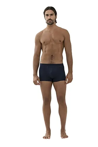 Mey Tagwäsche Casual Cotton Herren Shorties Yacht Blue M(5) - Bequeme Herren Shorties mit klassischem Schnitt. Hergestellt aus hochwertiger Peru-Pima Baumwolle für ein angenehmes Tragegefühl. Ideal für den täglichen Gebrauch.