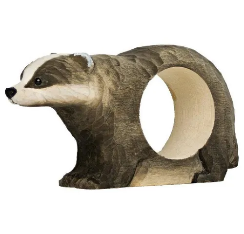 Wildlife Garden Serviettenhalter Serviettenring Dachs von Wildlife Garden