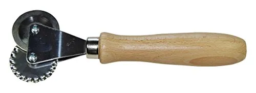 ELETTRO CENTER Art.141 Ausstecher mit zwei Klingen, Edelstahl, Silber