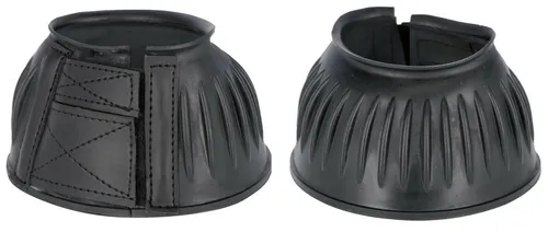 Springglocken Gummi paarweise schwarz CoB Glocken für Pferde F7
