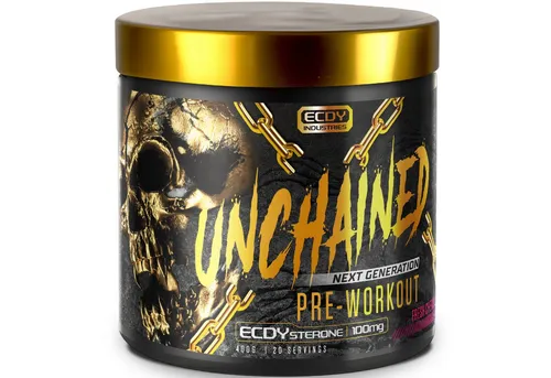 UNCHAINED Pre Workout Booster - Fresh Cherry 400 g - Aminosäure L-Citrullin, mit Koffein für mehr Energie und Leistungssteigerung, perfekt für dein Workout!