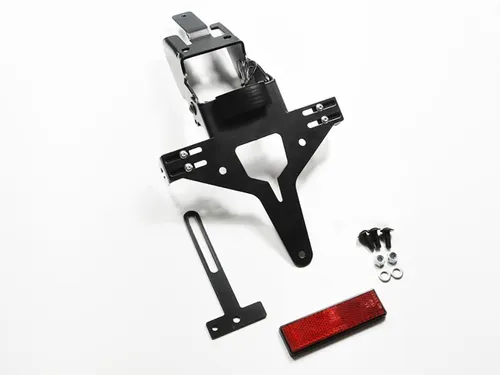 ZIEGER Kennzeichenhalter für Kawasaki ER-6 n/f BJ 2012-16, schwarz - Motorradzubehör, modellspezifischer Kennzeichenhalter mit E-Prüfzeichen für einfache Montage und optimale Passform.