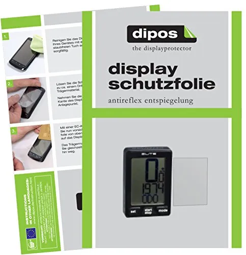 dipos I 3X Schutzfolie matt kompatibel mit Specialized Turbo S Speedzone Folie Displayschutzfolie