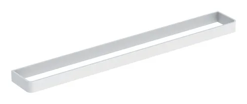 Geberit Handtuchhalter für Badezimmermöbel - Handtuchhalter in elegantem Weiß, pulverbeschichtet und matt, perfekt zur Befestigung an einem Waschtischunterschrank für einen modernen Look im Bad.