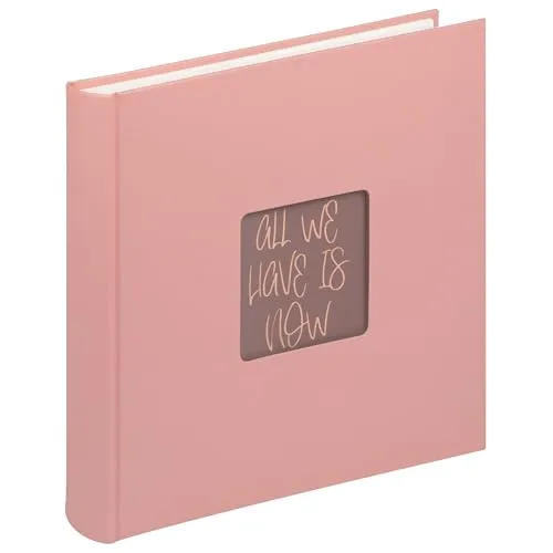 walther design Fotoalbum 30x30 cm Fun Peach Fuzz FA-208-PF
