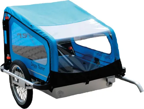 Doggytourer Fahrrad Hundeanhänger Doggy Tourer M Hundeanhänger Kinder Touring Doggy Tourer M Blau