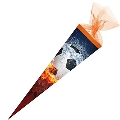 Nestler GmbH Schultüte Fußball 22 cm rund 4015594844226