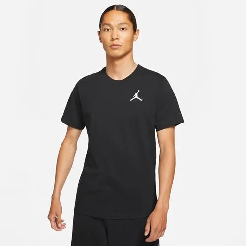 NIKE Herren T-Shirt Jordan Jumpman - Bequem und stylisch - T-Shirts aus weicher Baumwolle mit klassischem Jumpman-Design auf der Brust, ideal für lässige Outfits und sportliche Aktivitäten.