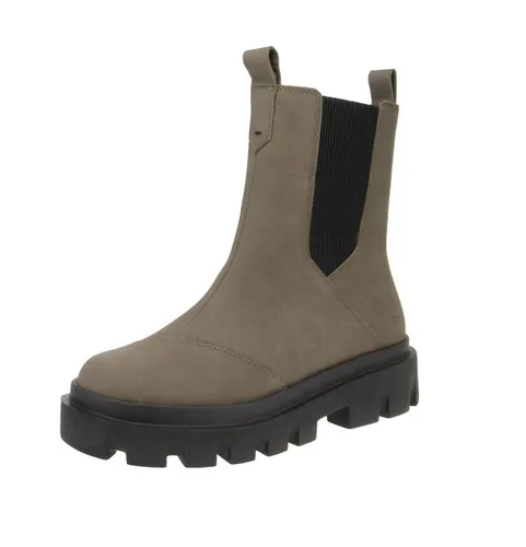 TOMS 10020252 Rowan Damen Stiefel - Olive, Größe 41 EU - Wanderschuhe für Damen, aus nachhaltigen Materialien gefertigt und ideal für Abenteuer in der Natur.