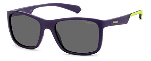 Polaroid Pld 8053/s 80Z/M9 MT BL GRN Sunglasses Kid Polycarbonate, Standard, 49