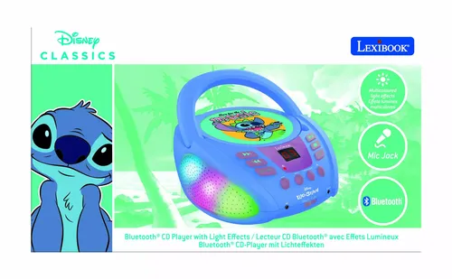 Radioodtwarzacz Disney Stitch Lexibook RCD109D Lexibook 3380743105277