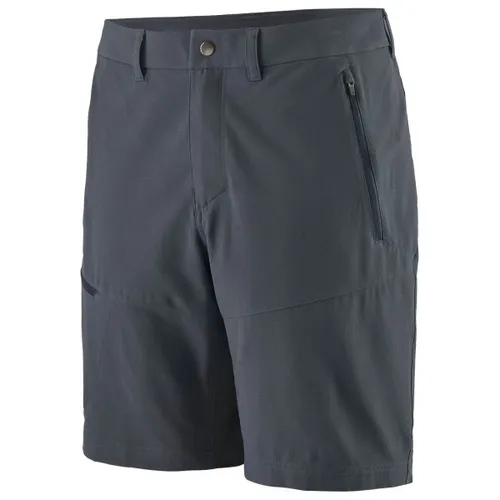 Patagonia Terravia Trail Shorts 10'' - Blau, Gr. 34 - Ideal für Trail-Abenteuer: Diese Shorts bieten Stretch für Bewegungsfreiheit und sind PFC/PFAS-frei. Perfekt zum Wandern und Trekking. Hergestellt aus 85% recyceltem Polyester und 15% Elasthan.