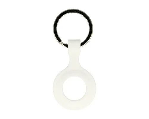 cofi1453 Schlüsselanhänger Silikon Case für AirTag Schutz Hülle Cover Schlüsselanhänger Apple