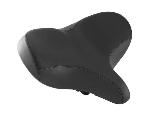 MidGard Fahrradsattel - Extra breiter und gepolsterter Fahrradsitz für E-Bike - Fahrradsattel für Citybikes, ergonomisch geformt und gefedert für maximalen Komfort auf längeren Fahrten.