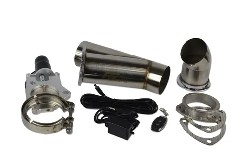 Auspuffklappe Elektrisch Klappen Auspuff Steuerung 76mm mit Fernbedienung