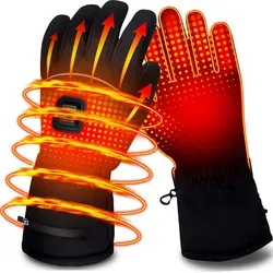 Wasserdichte beheizte Handschuhe für kalte Wintertage