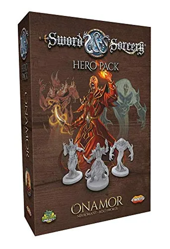 Ares Games Sword & Sorcery – Onamor Helden-Erweiterung - Erweitern Sie Ihr Abenteuer mit dieser spannenden Erweiterung für 1-5 Spieler. Ideal für Dungeon Crawler-Fans ab 13 Jahren, mit über 30 Minuten Spielspaß.