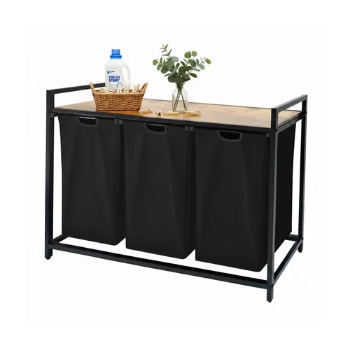 Wäschesammler Ausziehwäschekorb 150 l – Praktischer Wäschebehälter