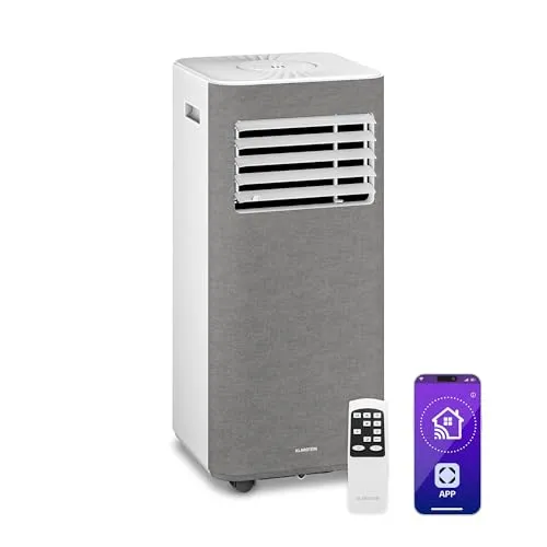 Klarstein AireLux Mobile Klimaanlage – 9.000 BTU, 3-in-1 für Räume bis 33 m² - 3-in-1 Klimagerät: Kühlung, Entfeuchtung und Ventilation in einem kompakten Design. Ideal für Räume bis 33 m², energieeffizient und mobil dank Rollen – für maximale Flexibilität bei heißen Tagen.