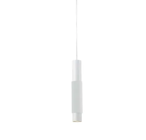 s.luce Hängelampe Crutch – Moderne Pendelleuchte in Weiß - Elegante Pendelleuchte mit individuellem Design. Verstellbare Zylinder für gezielte Lichtwirkung und kreative Farbwahl. Ideal für Esstische, Küchen und Shops.