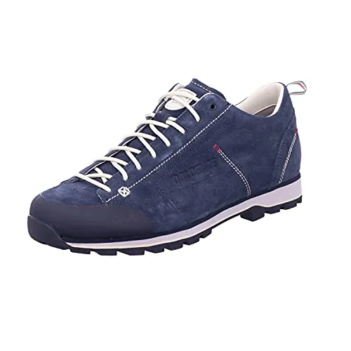 Dolomite Shoe 54 Low blue/cord (0172) 8.5 - Wanderschuhe mit edlem Wildleder, dämpfender Vibram Laufsohle und flexiblem Design für ultimativen Komfort und Stil im Alltag und auf Reisen.