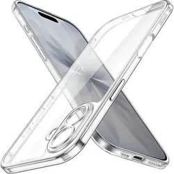 Schutzhülle für iPhone 17 (6,3 Zoll) – Durchsichtig mit Kameraschutz - Schutzhülle für iPhone 17 (6,3 Zoll) – Durchsichtig mit Kameraschutz. Schütze dein Smartphone stilvoll! Diese ultratransparente Hülle bietet umfassenden Schutz für die Kamera und bleibt dabei leicht und schlank. Präzise Aussparungen garantieren vollen Zugriff auf alle Funktionen.