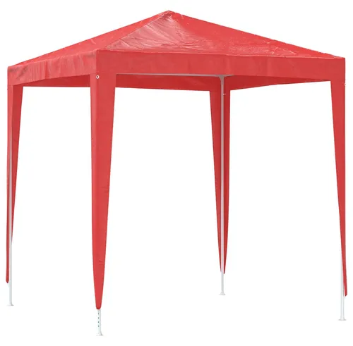 vidaXL Party-Zelt 200 x 200 cm Rot – Vielseitig und Stabil