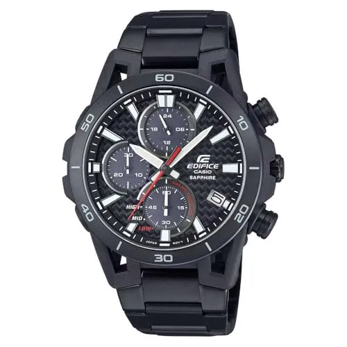 Casio Edifice Schwarz Herren Armbanduhr EFS-S640DC-1AVUEF