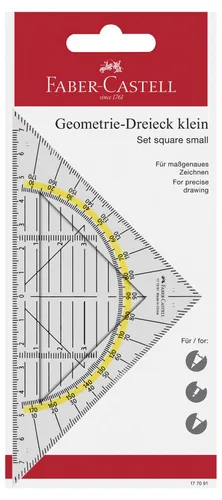 FABER-CASTELL Geometrie-Dreieck 14,0 cm 177091
