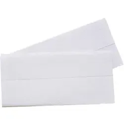 Quicky Papierhandtuch, Z-Interfold, hochweiß, 3200 Blatt - Papiertücher, 2-lagig und besonders saugfähig, ideal für höchste Hygieneansprüche in Gastronomie und Industrie.