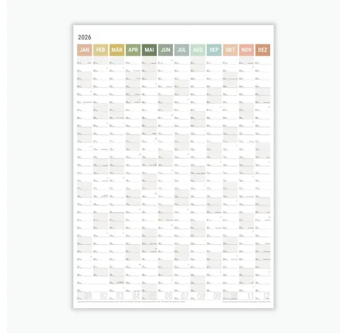 Wandkalender von heaven+paper