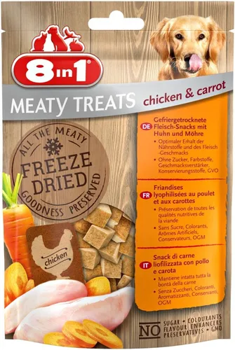 8in1 Meaty Treats mit Huhn & Karotte 50 g von 8in1