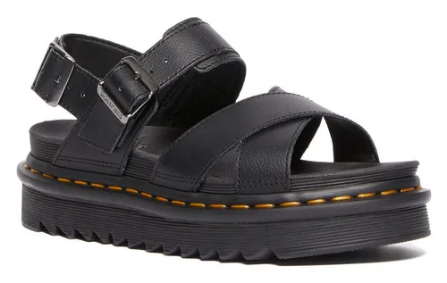 DR. MARTENS Voss Riemchensandale, Plateausandale, Sandalette, Sommerschuh mit Schnallenverschlüssen