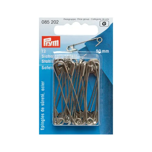 Produktbild PRYM Sicherheitsnadeln ST 50 mm silberfarbig